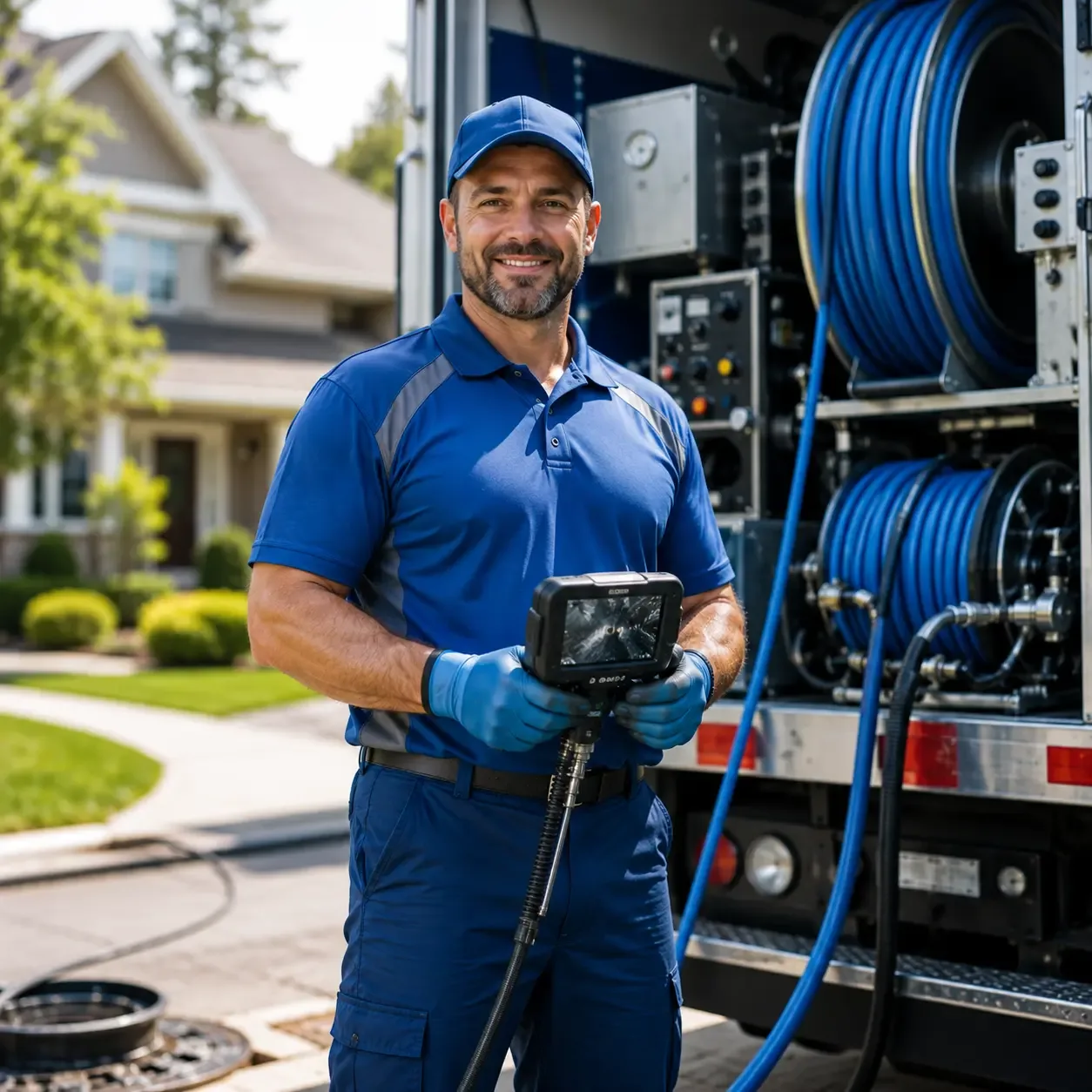 Local outdoor drain cleaning specialists in Saint Helen, MI